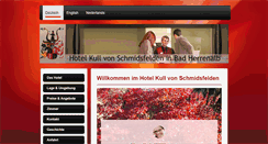 Desktop Screenshot of hotel-kull.de